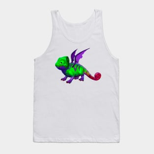 Funny Chameleon Tank Top